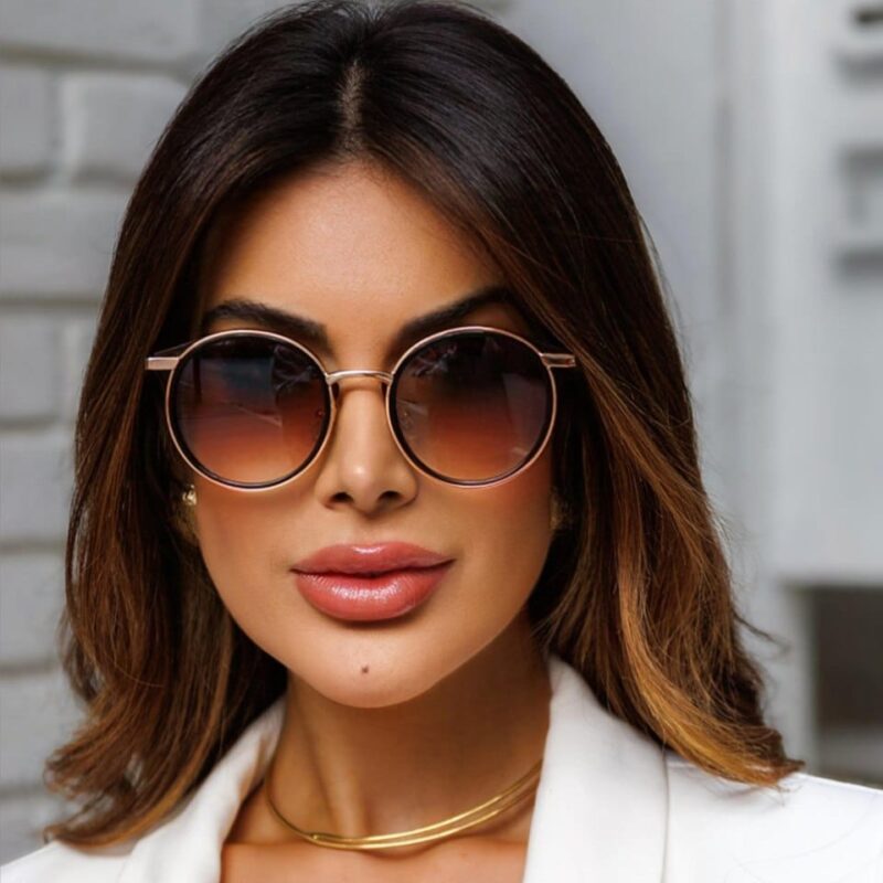 Óculos Redondo Blogueira Verona