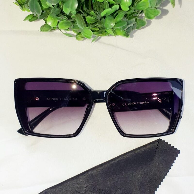 Óculos Lila Preto Degradê