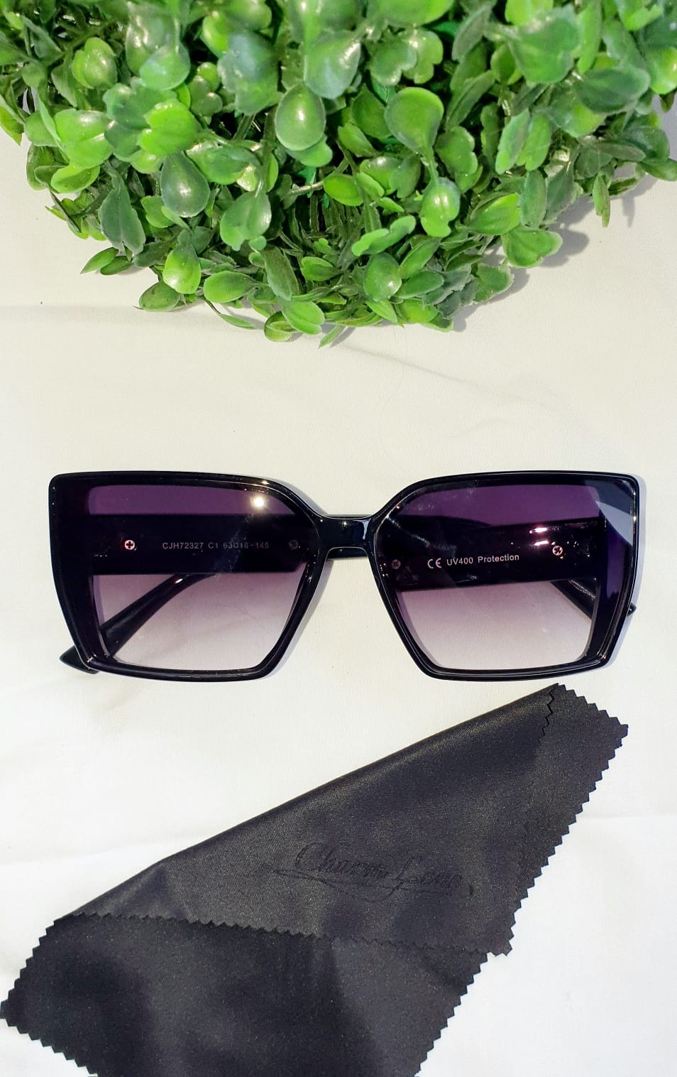 Óculos Lila Preto Degradê