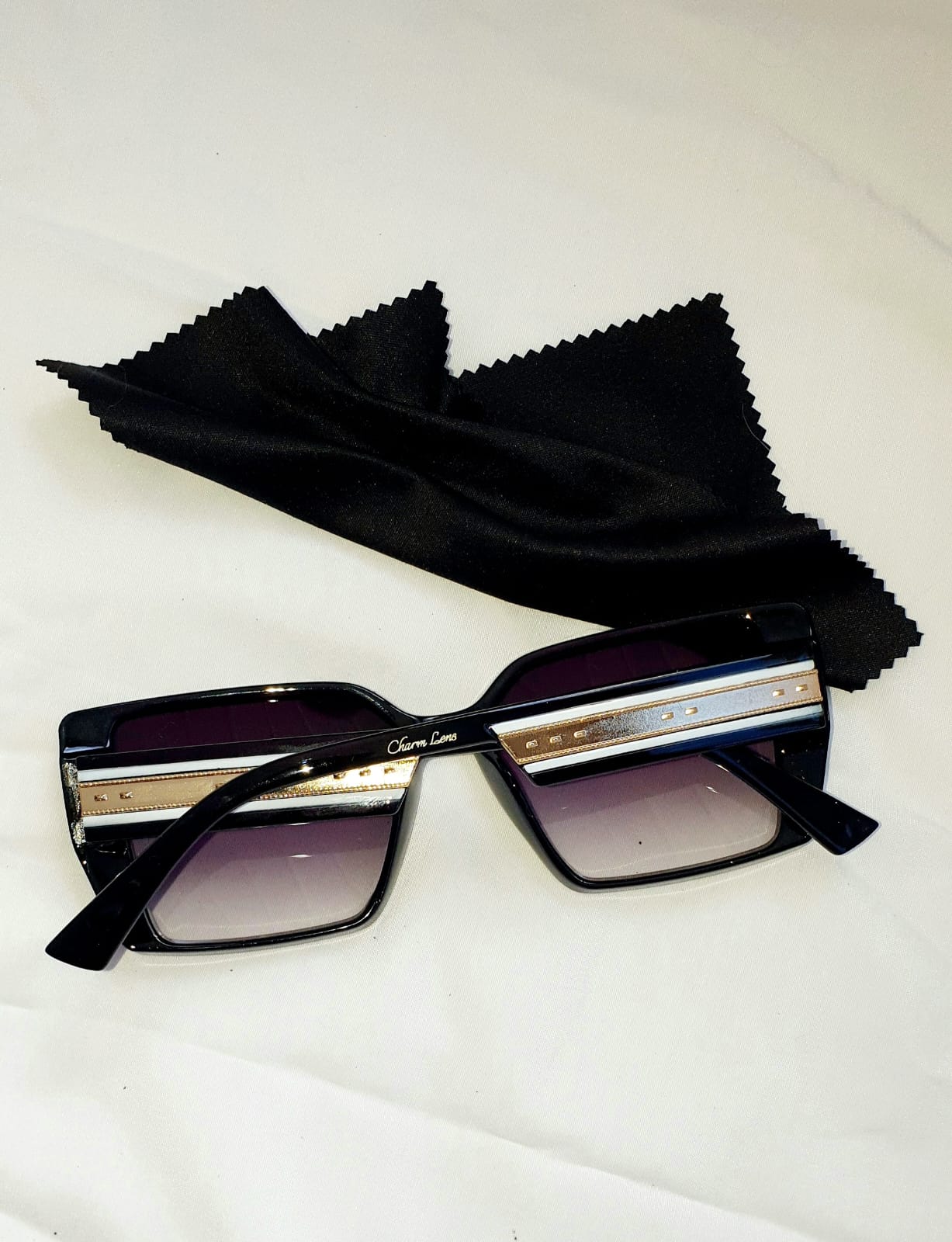 Óculos Lila Preto Degradê - Imagem 4