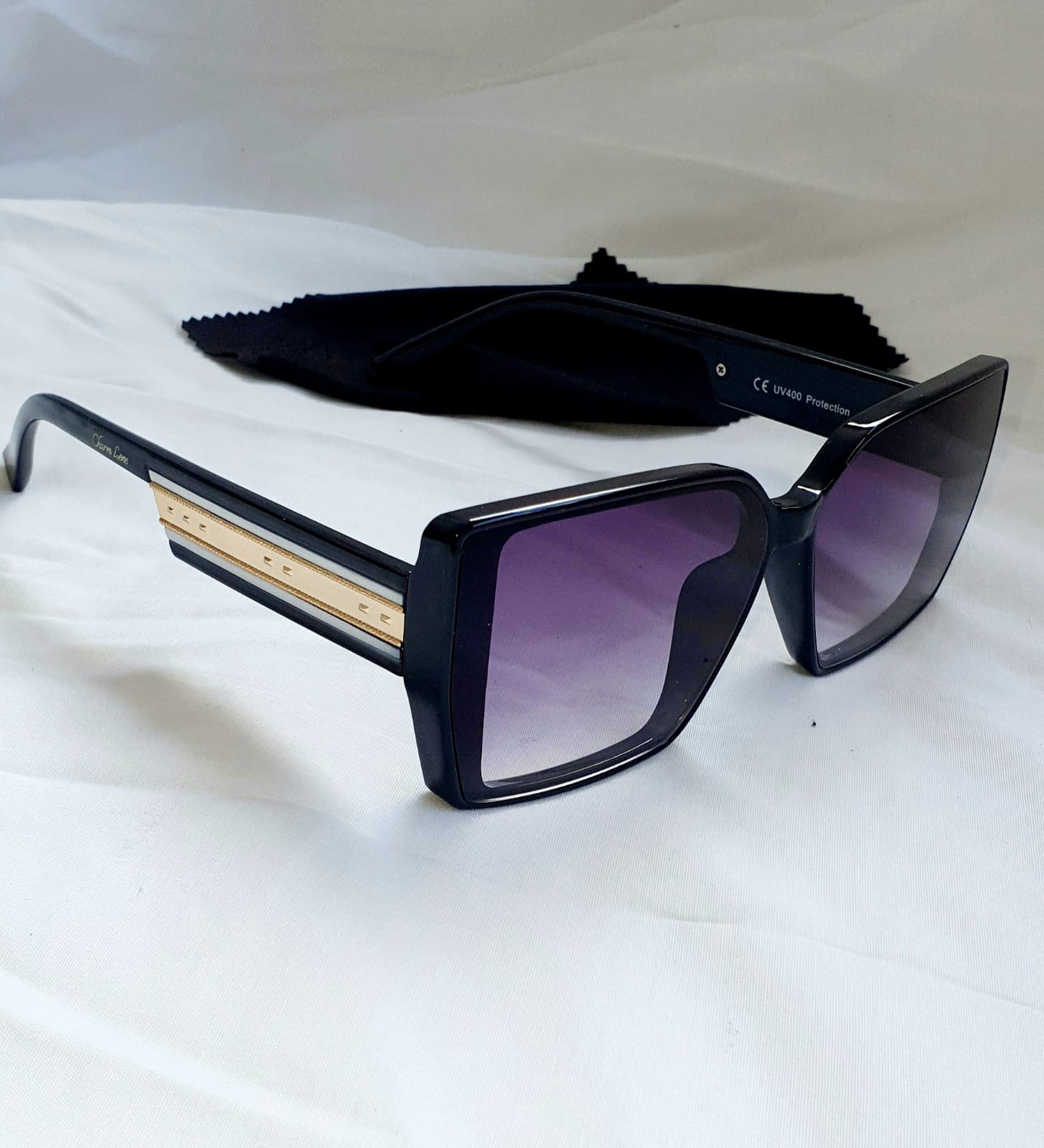 Óculos Lila Preto Degradê - Imagem 5