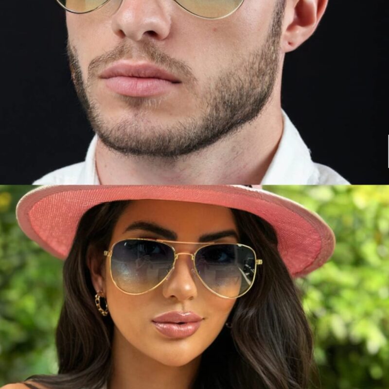 Óculos Clássico Aviador Light