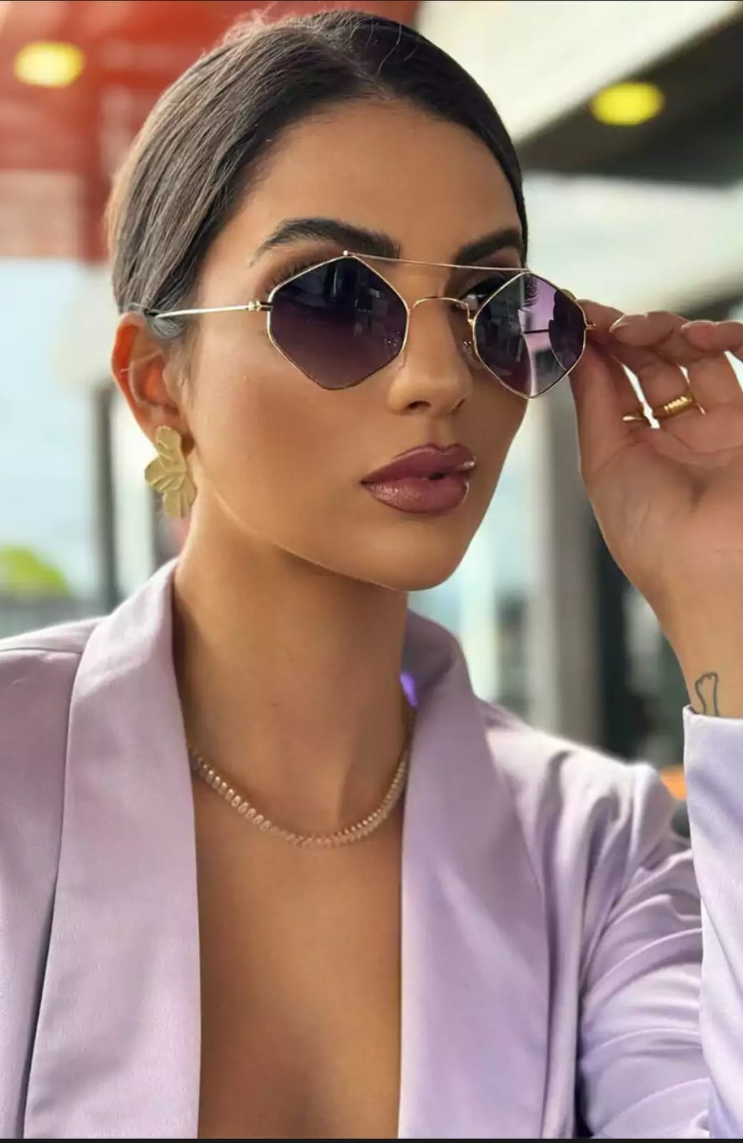 Blogueira Hexagonal Dubai - Imagem 8